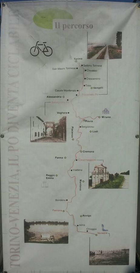 Gaietta Bed & Breakfast Frassineto Po Exterior photo